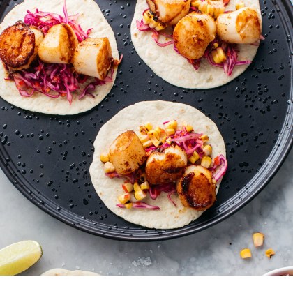 Scallop Tacos